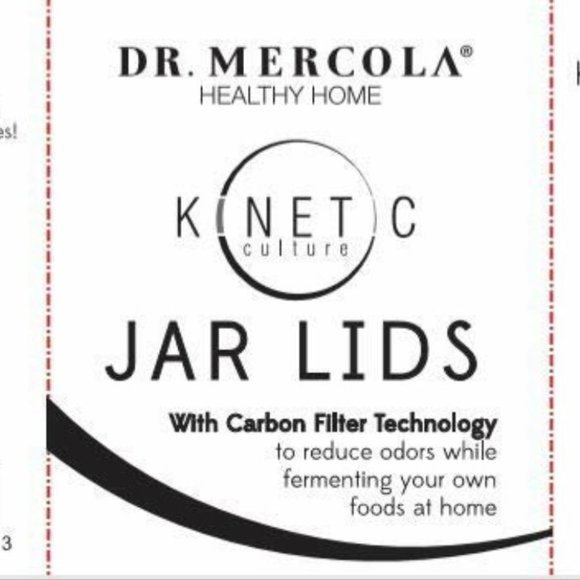 NEW Dr. Mercola Kinetic Culture Fermenting Jar Lids  I have more buy up to 6 - Picture 6 of 7